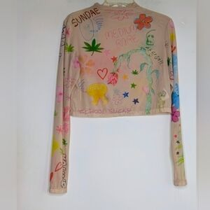 Sundae School Doodle Top